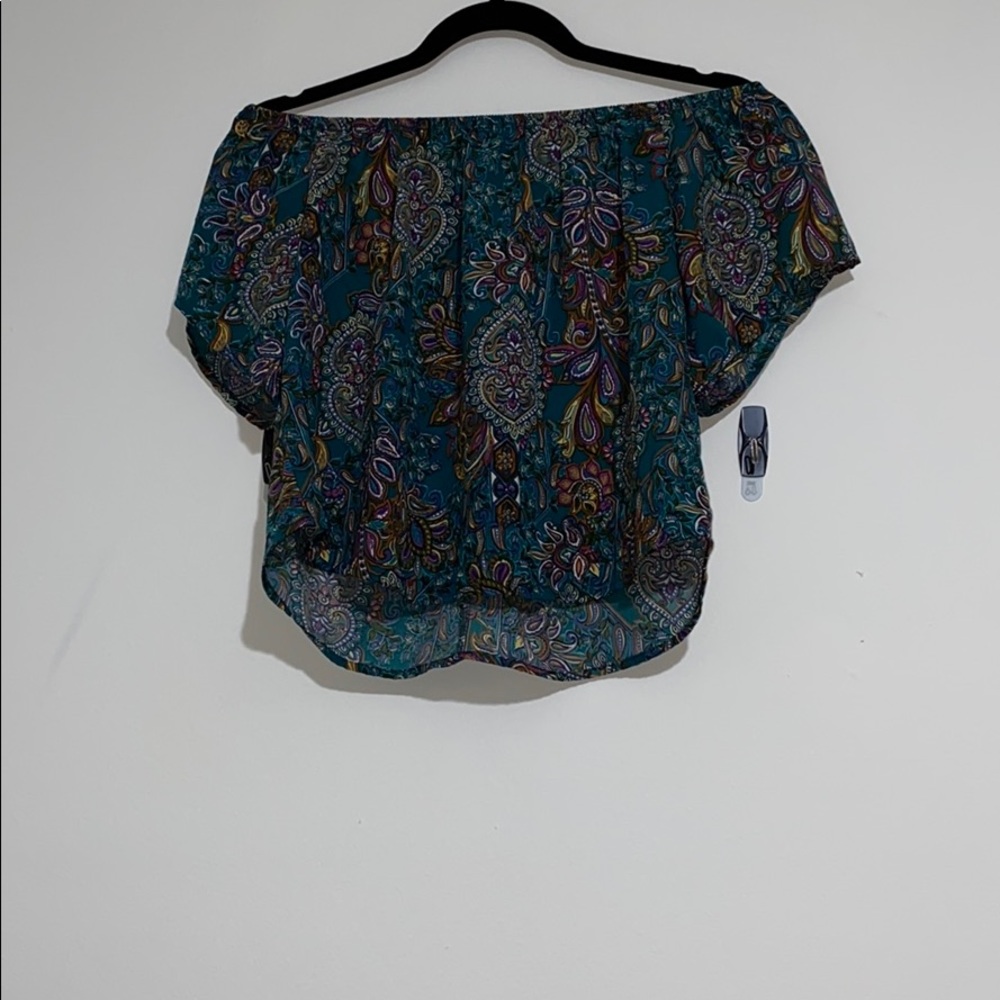 Off the shoulder top